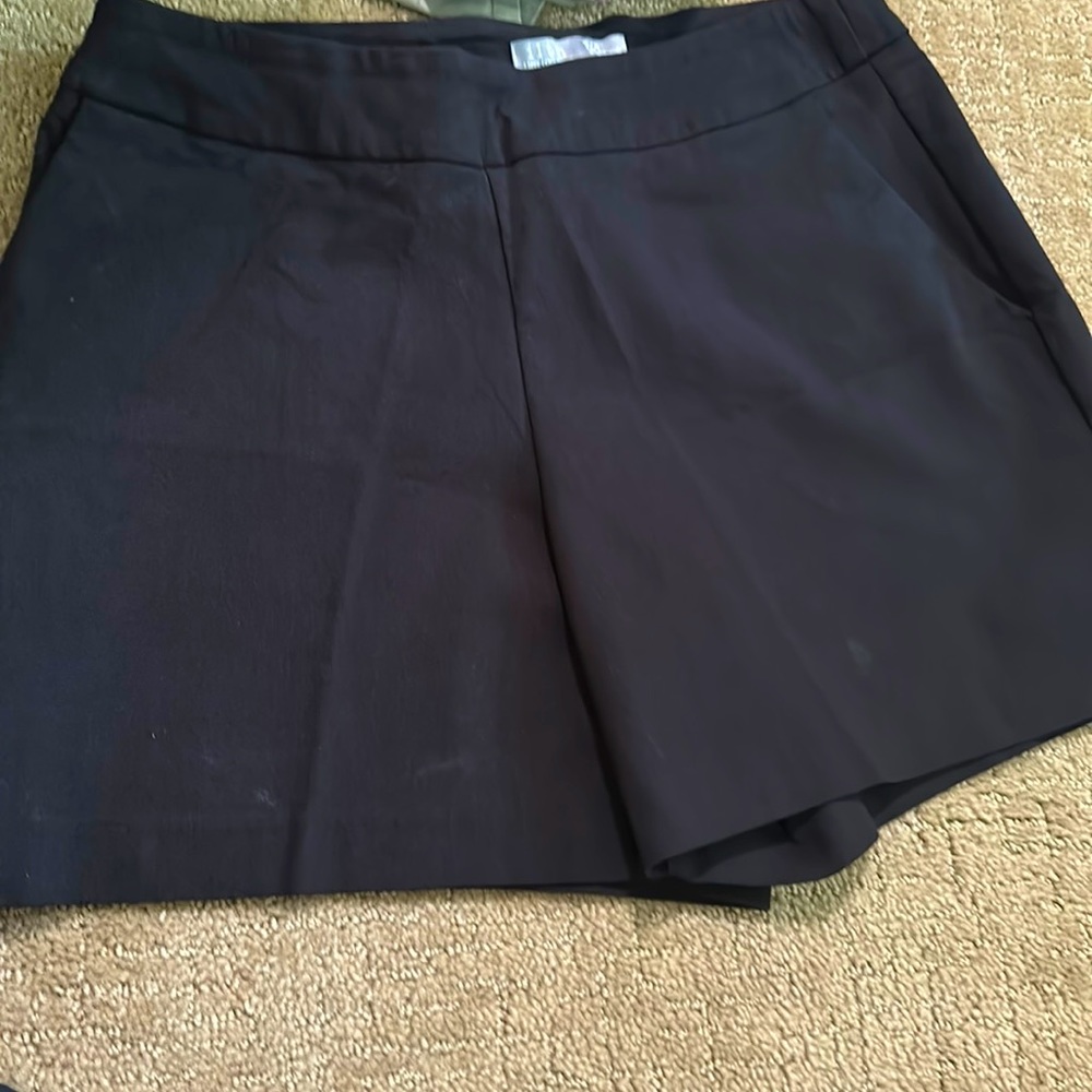 Black stretchy shorts